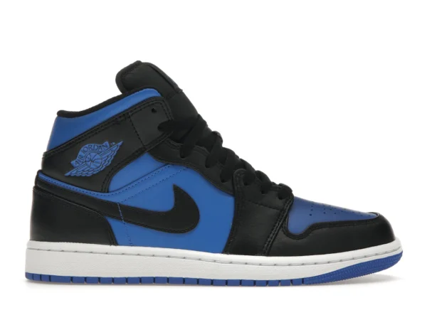 Jordan 1 Mid Black Royal Blue - photo 1- Jersey4u