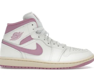 Jordan 1 Mid Sail Pink Coconut Milk (Women's) - photo 1- Jersey4u