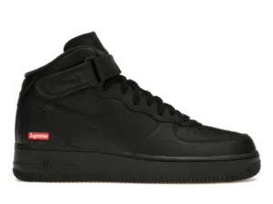 Nike Air Force 1 Mid Supreme Black - photo 1- Jersey4u