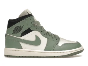 Jordan 1 Mid Jade Smoke (Women's) - photo 1- Jersey4u