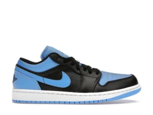 Jordan 1 Low Black University Blue - photo 1- Jersey4u