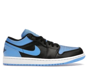 Jordan 1 Low Black University Blue - photo 1- Jersey4u