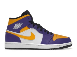 Jordan 1 Mid Lakers (2022) - photo 1- Jersey4u