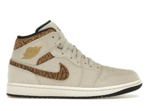 Jordan 1 Mid SE Brown Elephant - photo 1- Jersey4u