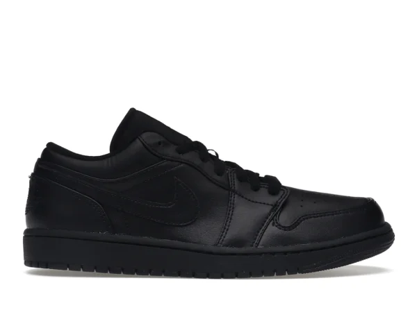 Jordan 1 Low Triple Black (2022) - photo 1- Jersey4u