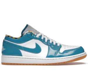 Jordan 1 Low SE Barcelona Cyber Teal - photo 1- Jersey4u