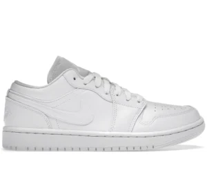 Jordan 1 Low Triple White (2022) (Women's) - photo 1- Jersey4u