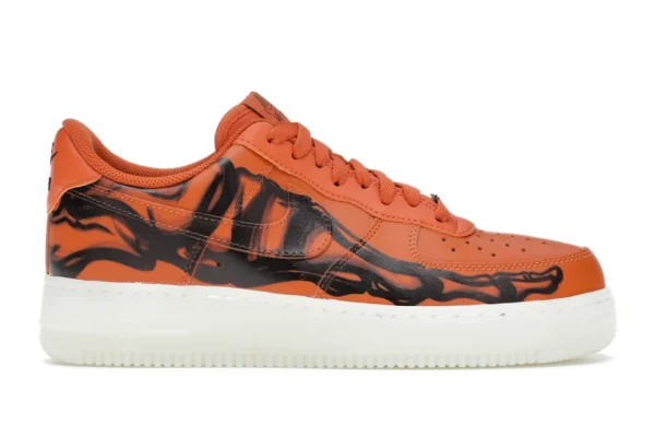 Nike Air Force 1 Low Orange Skeleton Halloween (2020) - photo 1- Jersey4u