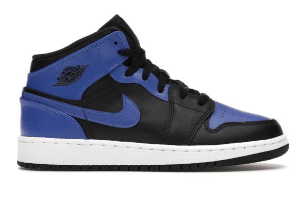 Jordan 1 Mid Hyper Royal (GS) - photo 1- Jersey4u