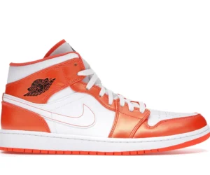 Jordan 1 Mid Metallic Orange - photo 1- Jersey4u