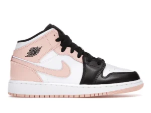 Jordan 1 Mid Arctic Orange Black Toe (GS) - photo 1- Jersey4u