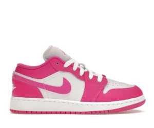 Jordan 1 Low Fire Pink (GS) - photo 1- Jersey4u