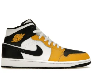 Jordan 1 Mid Yellow Ochre - photo 1- Jersey4u