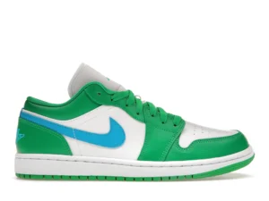 Jordan 1 Low Lucky Green Aquatone (Women's) - photo 1- Jersey4u