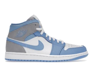 Jordan 1 Mid University Blue Grey - photo 1- Jersey4u