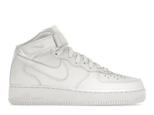 Nike Air Force 1 Mid Triple White (Women's) - photo 1- Jersey4u