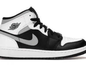 Jordan 1 Mid White Shadow (GS) - photo 1- Jersey4u