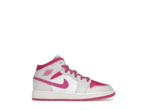 Jordan 1 Mid Fire Pink (GS) - photo 1- Jersey4u