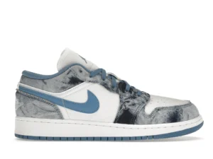 Jordan 1 Low Washed Denim (GS) - photo 1- Jersey4u