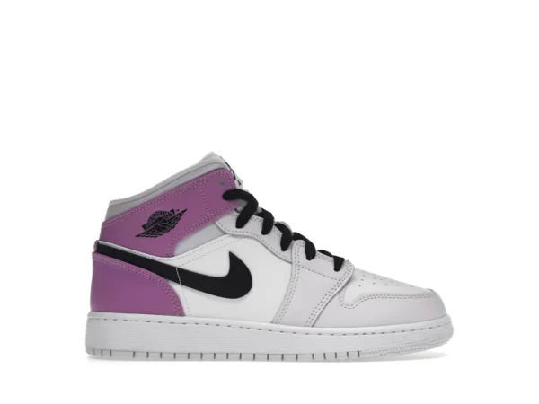 Jordan 1 Mid Barely Grape (GS) - photo 1- Jersey4u