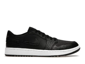 Jordan 1 Retro Low Golf Black Croc - photo 1- Jersey4u