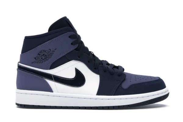 Jordan 1 Mid Obsidian Sanded Purple - photo 1- Jersey4u