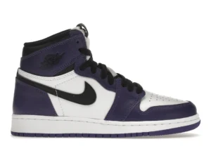 Jordan 1 Retro High Court Purple White (GS) - photo 1- Jersey4u