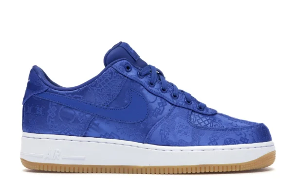 Nike Air Force 1 Low CLOT Blue Silk - photo 1- Jersey4u