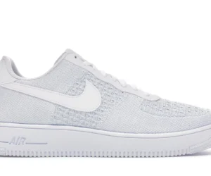 Nike Air Force 1 Flyknit 2 White Pure Platinum - photo 1- Jersey4u