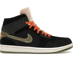 Jordan 1 Mid SE Craft Anthracite Light Olive - photo 1- Jersey4u