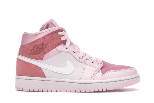 Jordan 1 Mid Digital Pink (Women's) - photo 1- Jersey4u