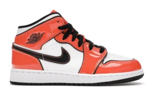 Jordan 1 Mid Turf Orange (GS) - photo 1- Jersey4u