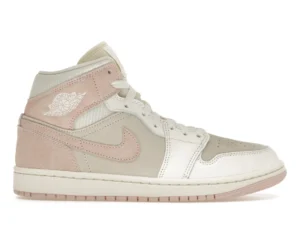 Jordan 1 Mid SE Seersucker (Women's) - photo 1- Jersey4u