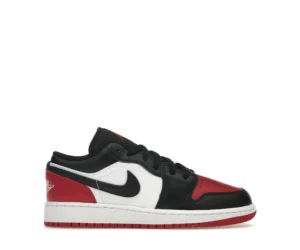 Jordan 1 Low Bred Toe 2.0 (GS) - photo 1- Jersey4u