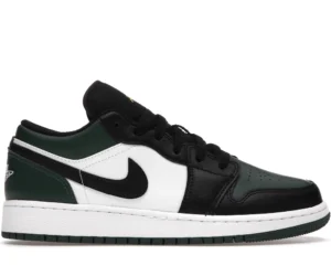 Jordan 1 Low Green Toe (GS) - photo 1- Jersey4u