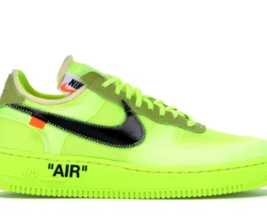 Nike Air Force 1 Low Off-White Volt - photo 1- Jersey4u