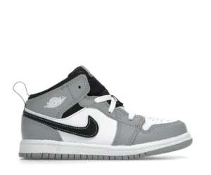 Jordan 1 Mid Light Smoke Grey (2022) (TD) - photo 1- Jersey4u