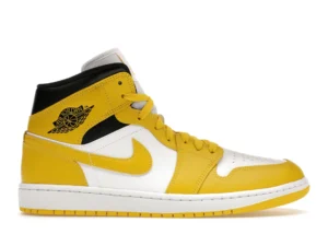 Jordan 1 Mid Vivid Sulfur (Women's) - photo 1- Jersey4u