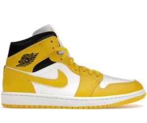 Jordan 1 Mid Vivid Sulfur (Women's) - photo 1- Jersey4u