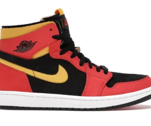 Jordan 1 High Zoom Air CMFT Black Chile Red - photo 1- Jersey4u