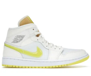 Jordan 1 Mid SE Voltage Yellow (Women's) - photo 1- Jersey4u