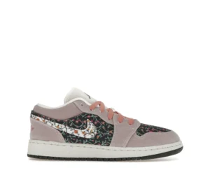 Jordan 1 Low SE Floral (GS) - photo 1- Jersey4u