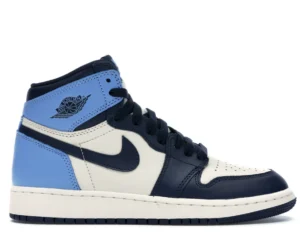 Jordan 1 Retro High Obsidian (GS) - photo 1- Jersey4u