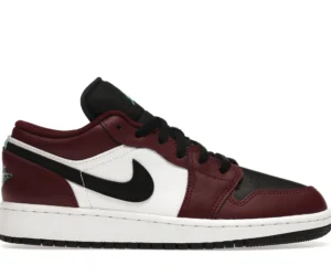 Jordan 1 Low SE Dark Beetroot Roma Green (GS) - photo 1- Jersey4u