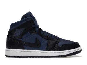 Jordan 1 Mid Split French Blue (Women's) - photo 1- Jersey4u