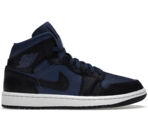 Jordan 1 Mid Split French Blue (Women's) - photo 1- Jersey4u