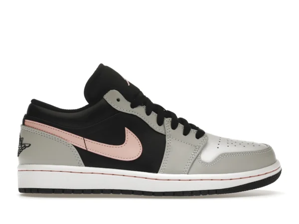 Jordan 1 Low Black Grey Pink - photo 1- Jersey4u