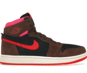 Jordan 1 High Zoom Air CMFT 2 Cacao Wow Picante Red (Women's) - photo 1- Jersey4u