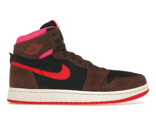 Jordan 1 High Zoom Air CMFT 2 Cacao Wow Picante Red (Women's) - photo 1- Jersey4u