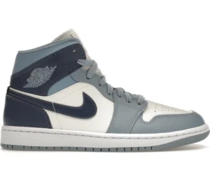 Jordan 1 Mid Diffused Blue (Women's) - photo 1- Jersey4u